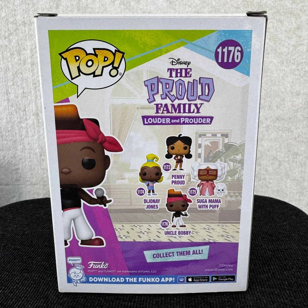 Funko Disney The Proud Family Louder and Prouder Uncle Bobby 1176 Vinyl Figure